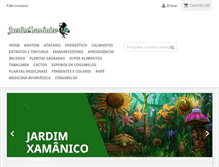 Tablet Screenshot of jardimxamanico.com